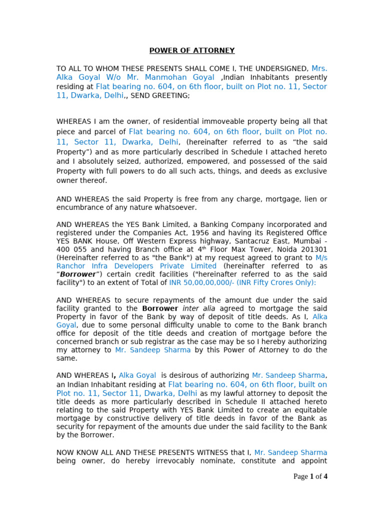 POA1 | PDF