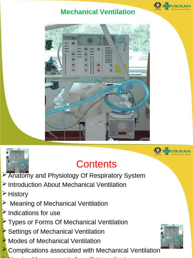 Mechanical Ventilation | PDF | Clinical Medicine | Respiratory System