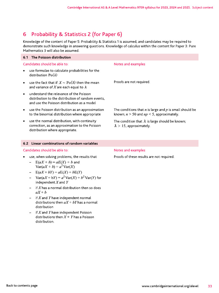 S2 math a level syllabus pdf