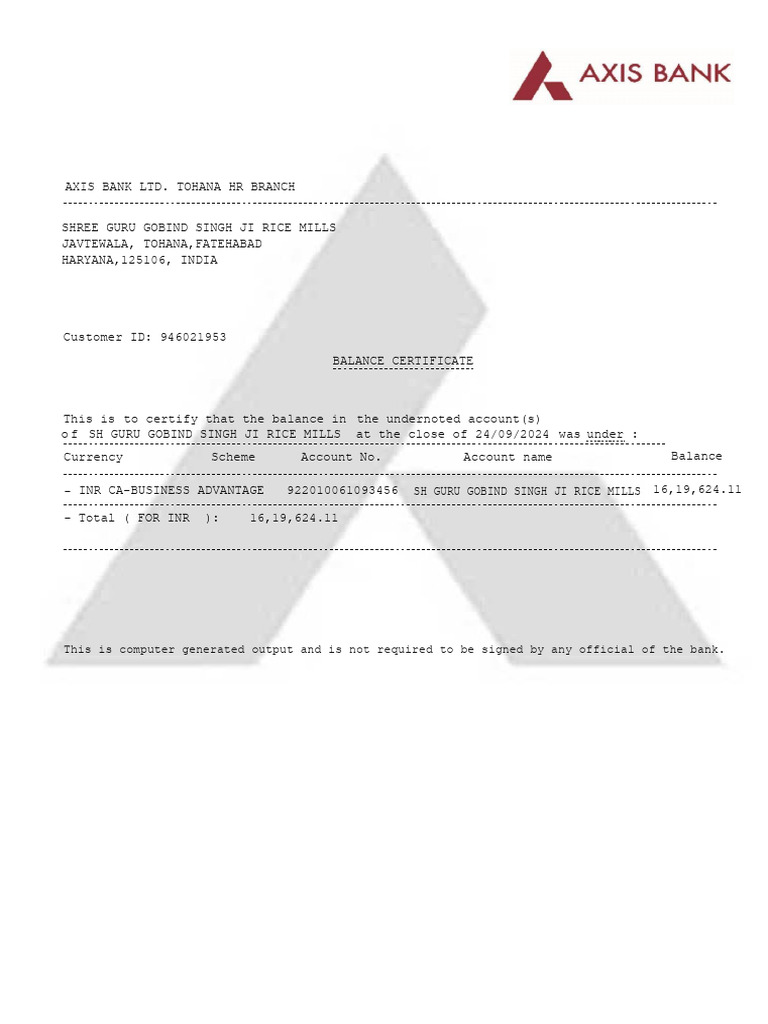 Current Account | PDF