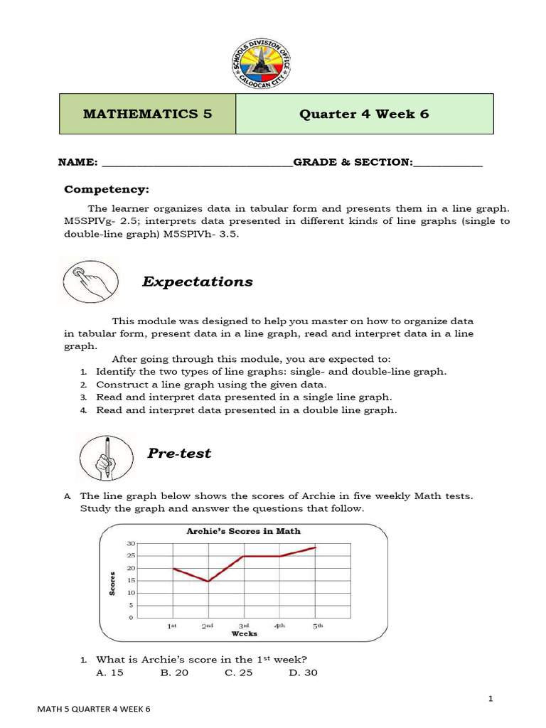 Math 5 Q4 Week 6 | PDF
