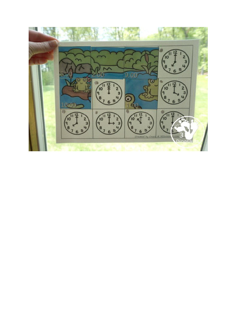 Clock Activity 3 | PDF