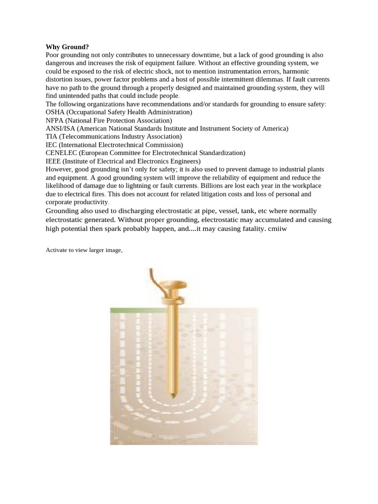 Grounding | PDF