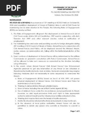 SCO summit: Punjab govt also deploys army
