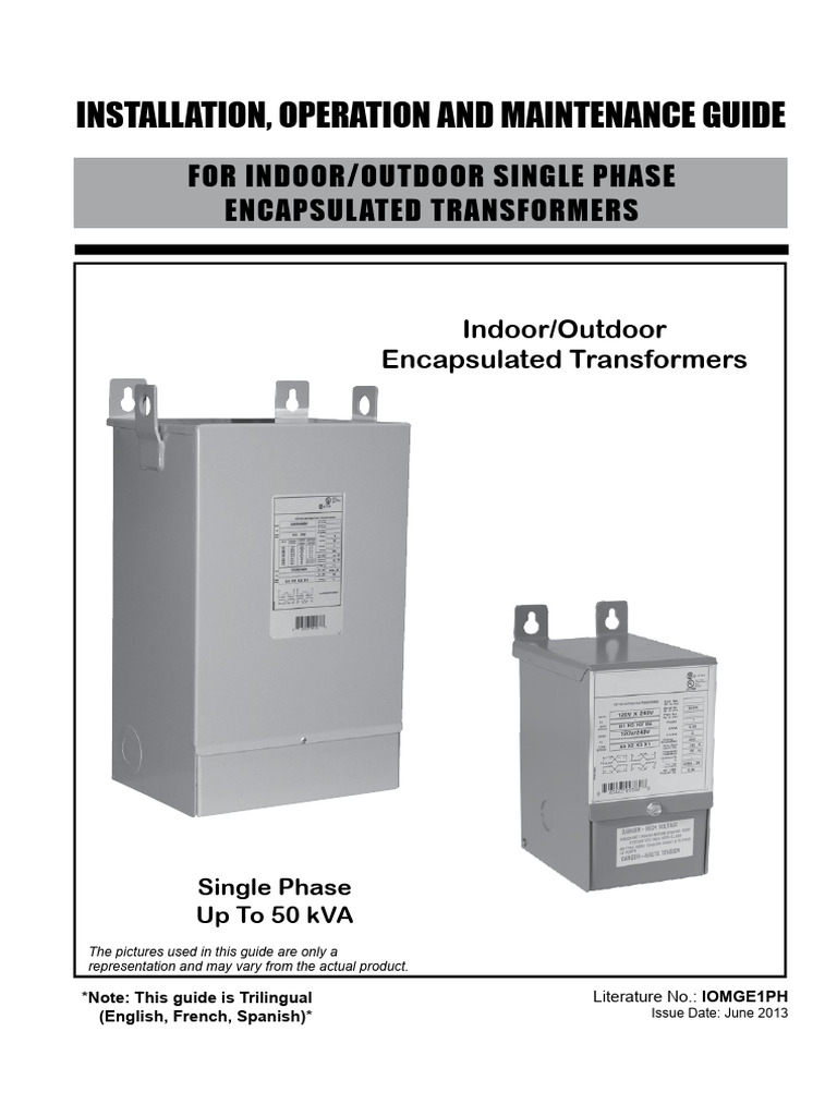 Encapsulated Transformer C1F002XES 2kVA | PDF