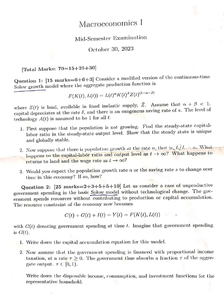 Mid Sem | PDF
