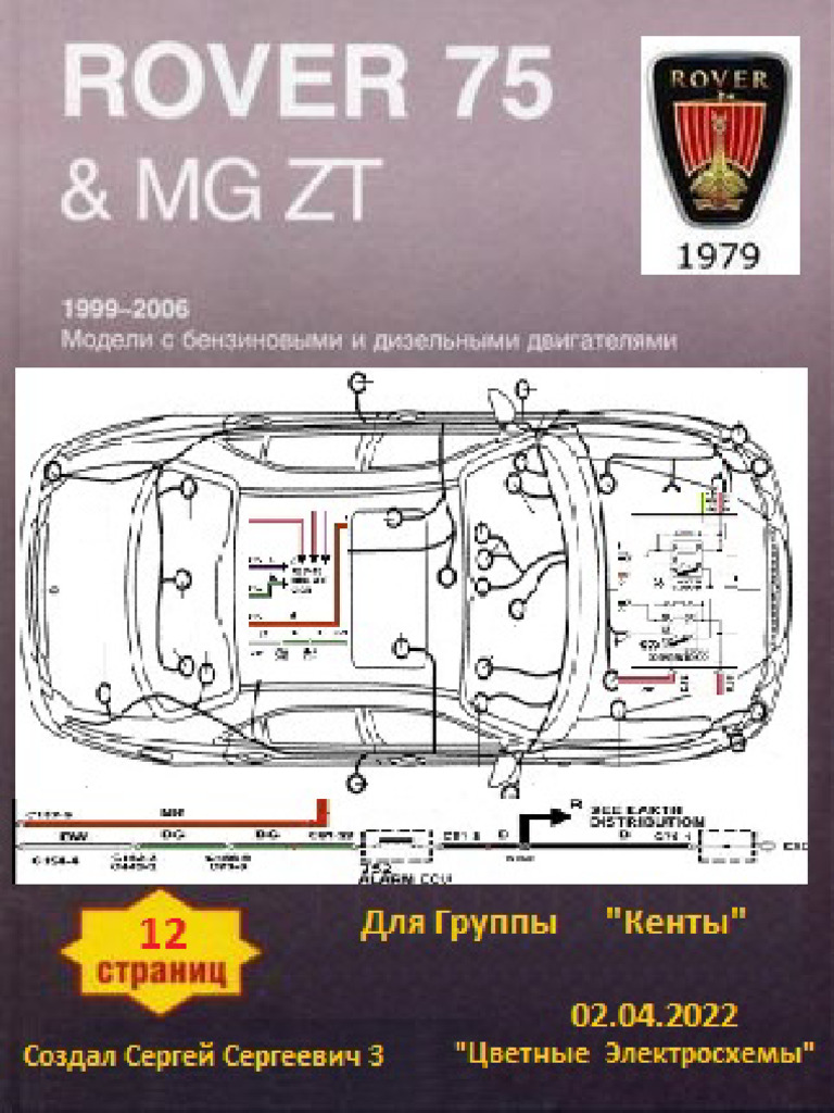 Rover 75 (Электросхемы) -1 | PDF