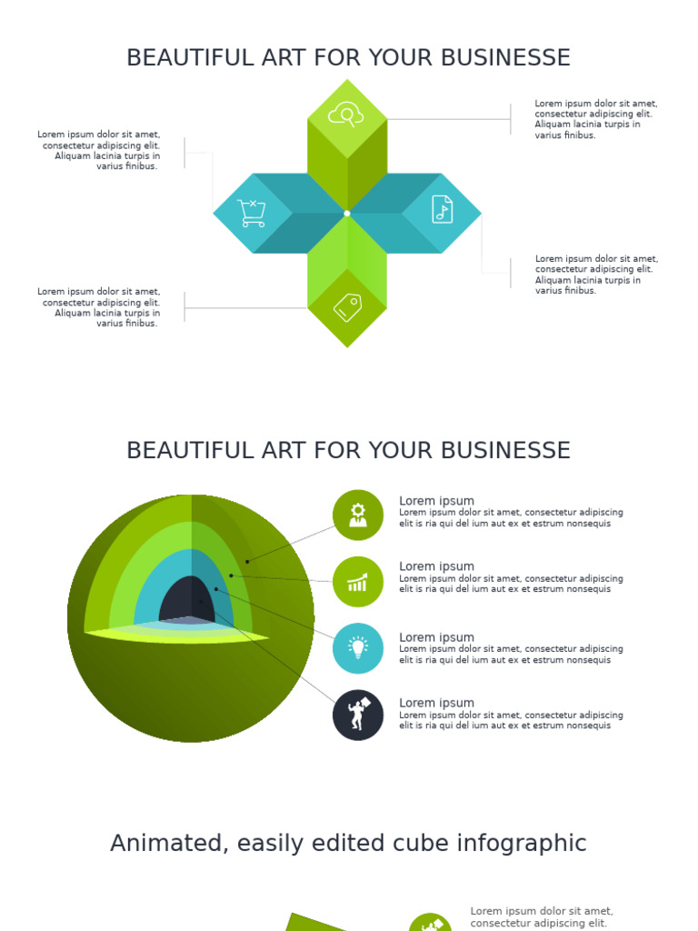 3D Infographics | PDF
