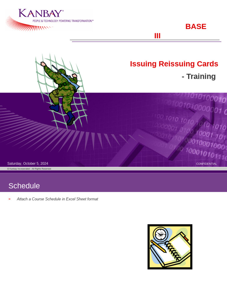 Issue Reissue Base III Training | PDF
