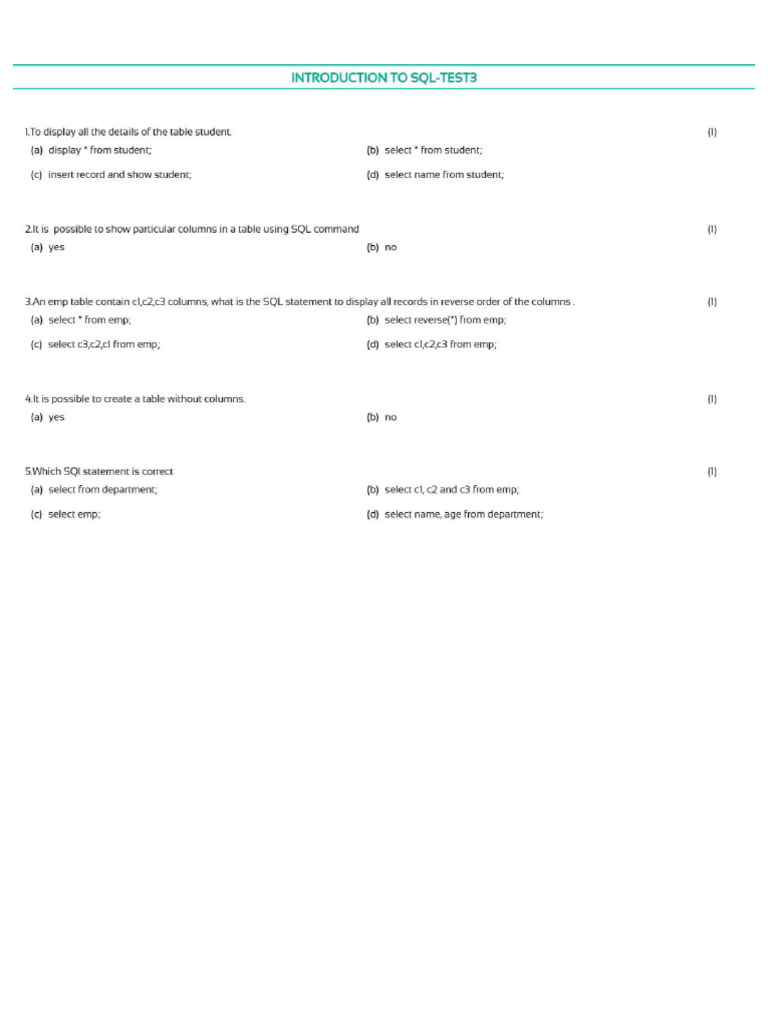 11 Cbse Ip Test 3 | PDF
