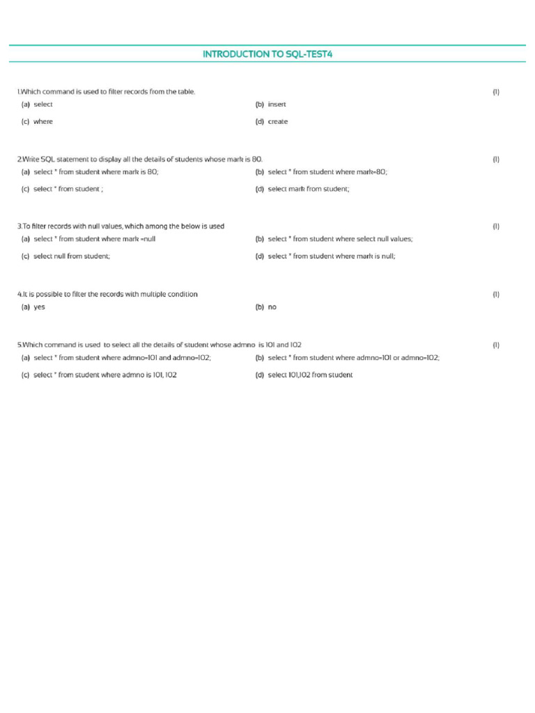 11 Cbse Ip Test 4 | PDF