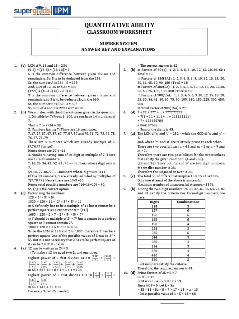 Ns 1 Explanations | PDF