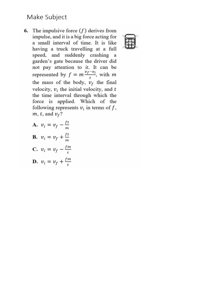 Make Subject | PDF