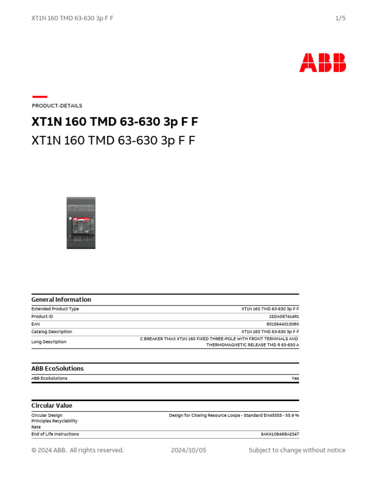 1SDA067414R1 | PDF