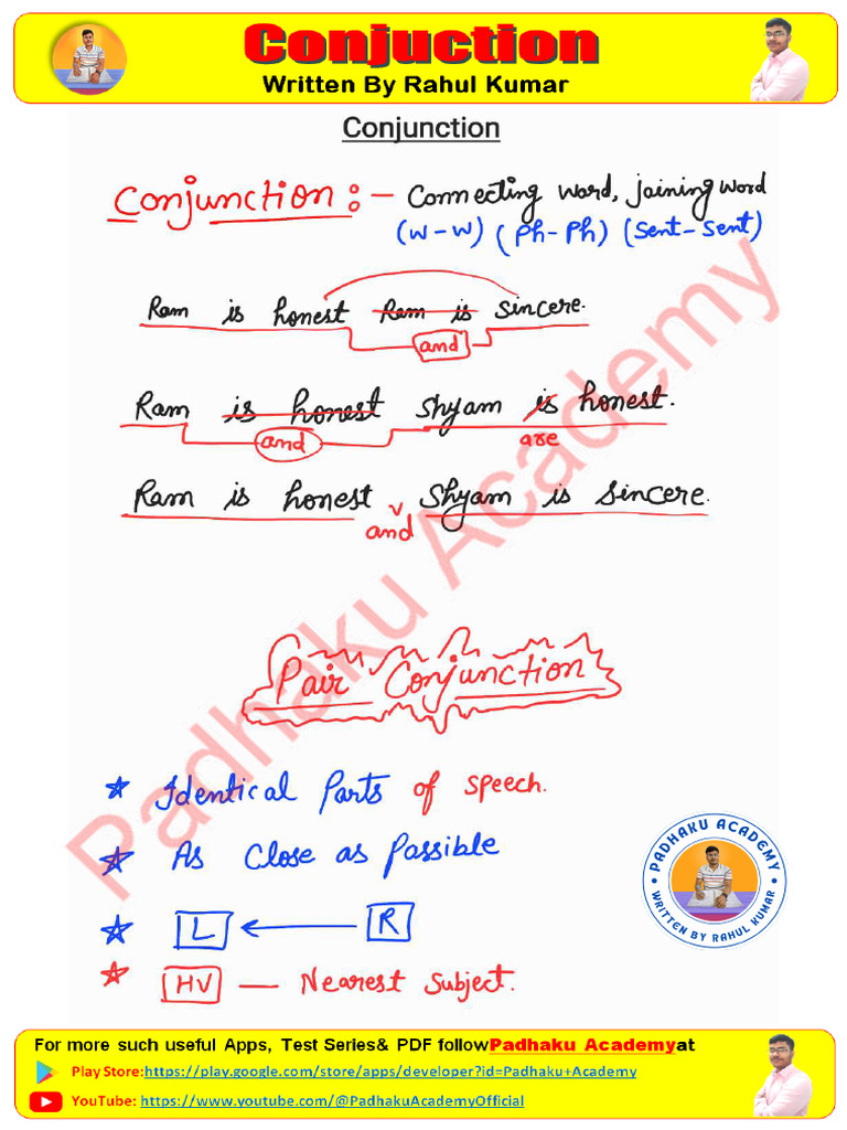 Conjunction | PDF