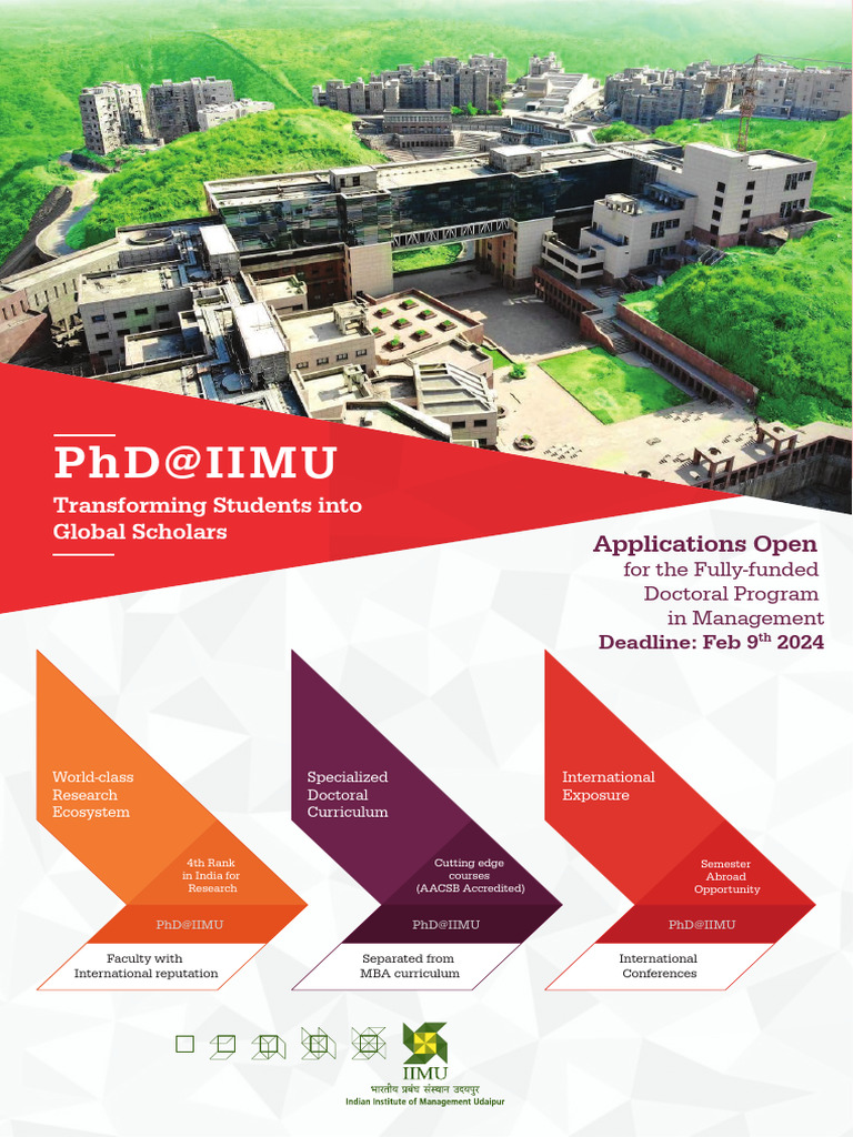 Iimu PHD Brochure 2023 v1 | PDF