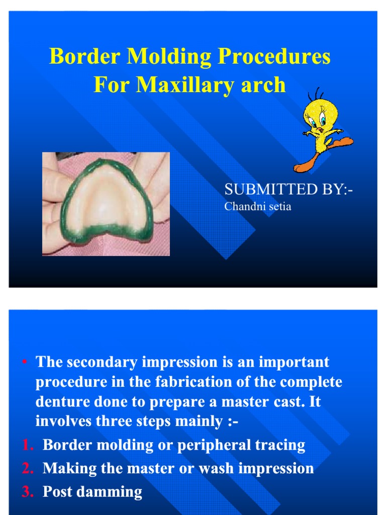 04. Border Molding Dentures Mouth