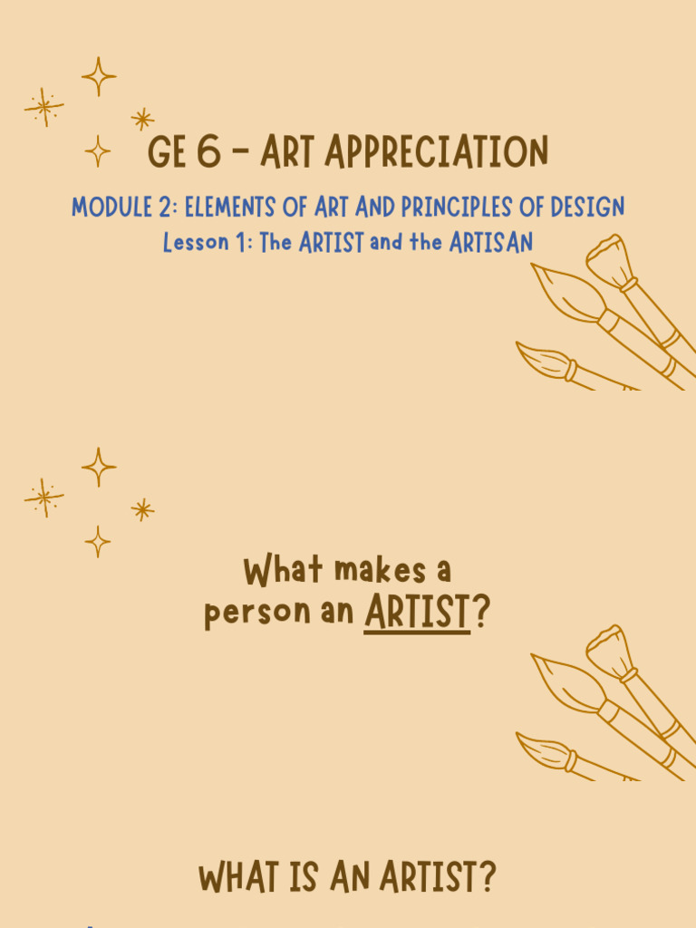 ART APP - MODULE 2 (1st PART) | PDF