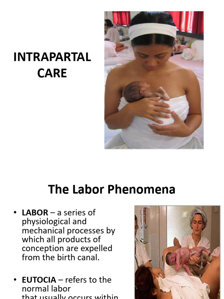 Intrapartal Care | PDF