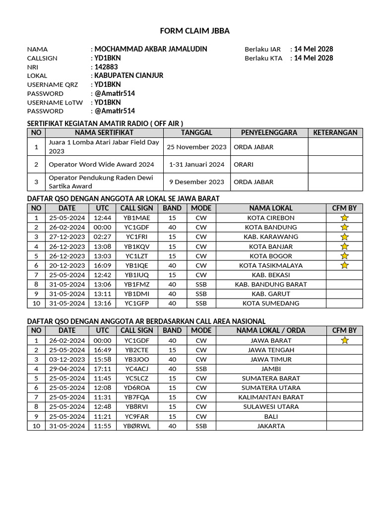 2 Yd1bkn Form - Claim - Jbba | PDF
