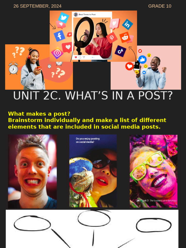 Unit 2C - What's in A Post | PDF