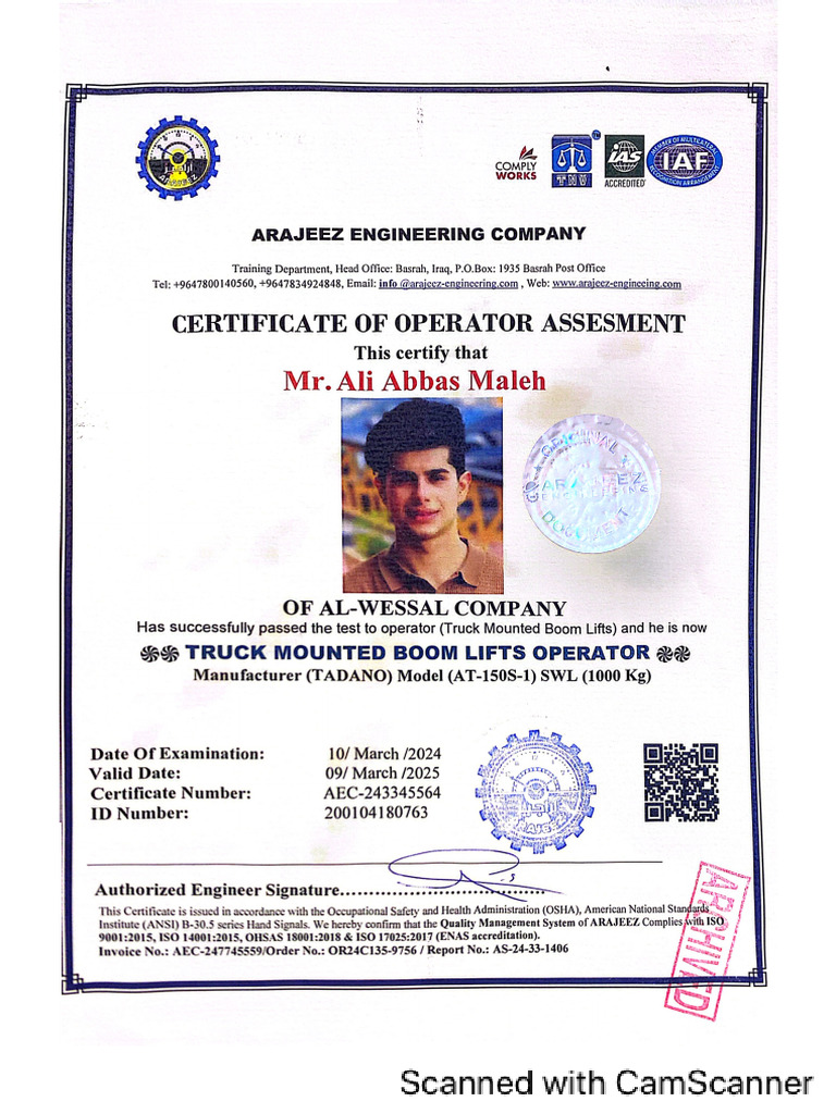 Manlift Operater | PDF