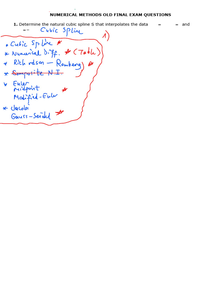 Final Problems | PDF