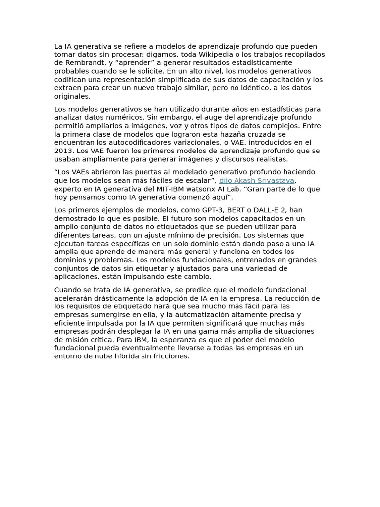 Modelos Generativos | PDF