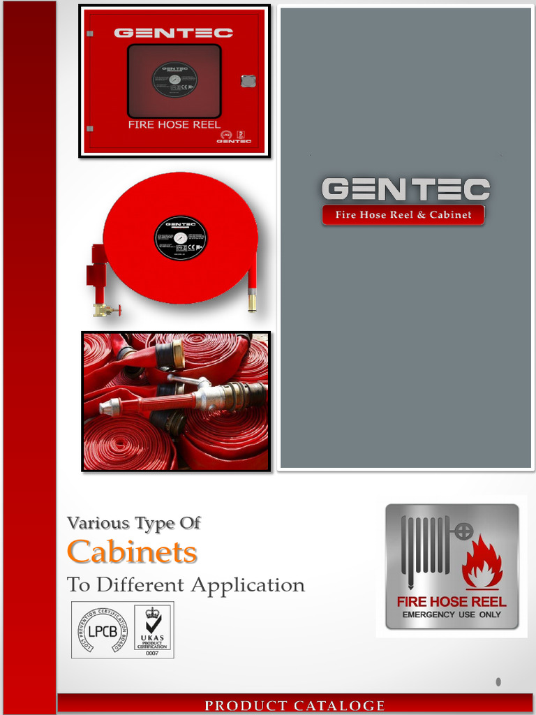 GENTEC-fire Hose Cabinet | PDF | Door | Valve