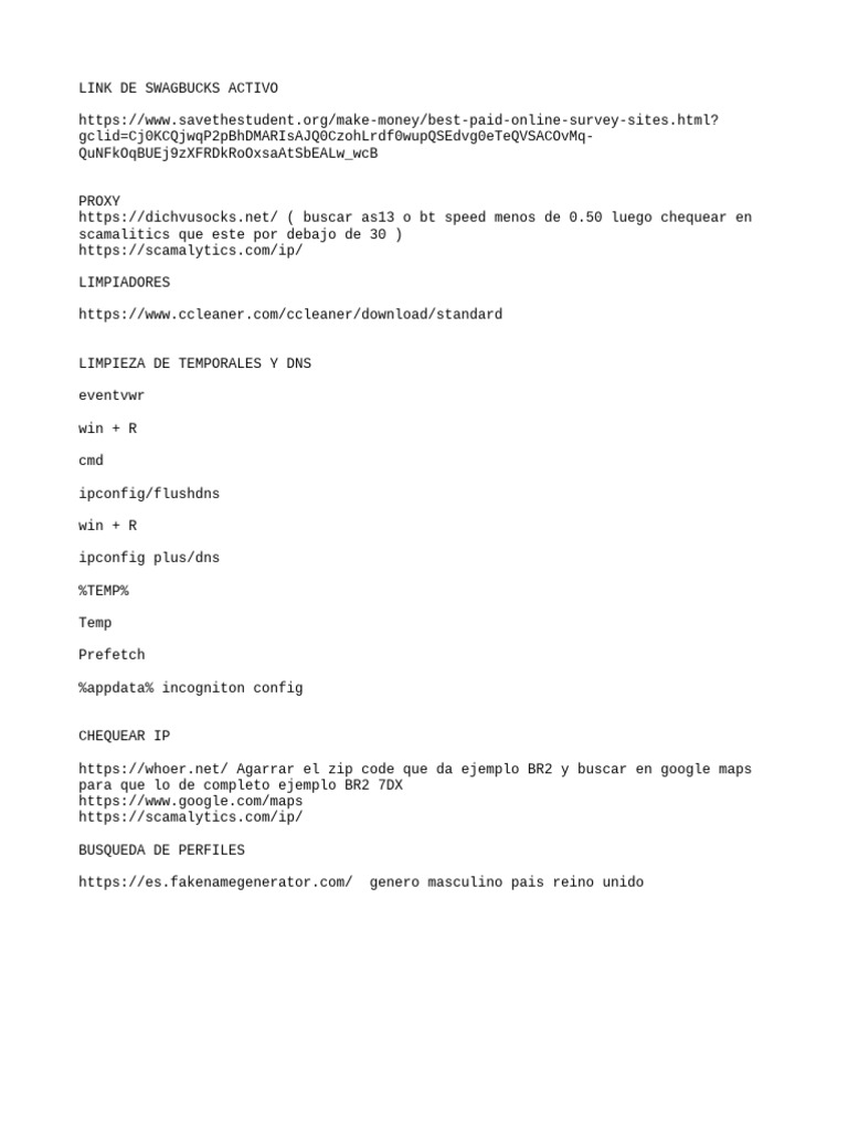 Metodo swagbucks pdf