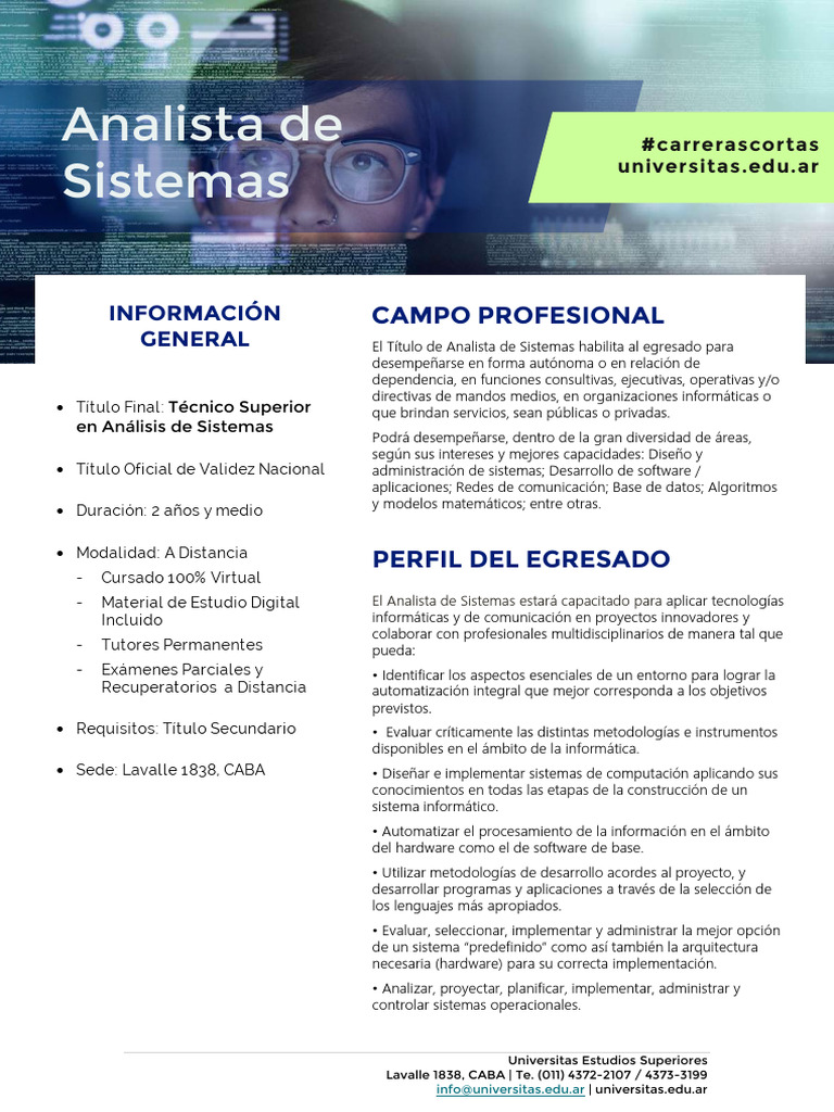 Analista de Sistemas 2024-08 | PDF