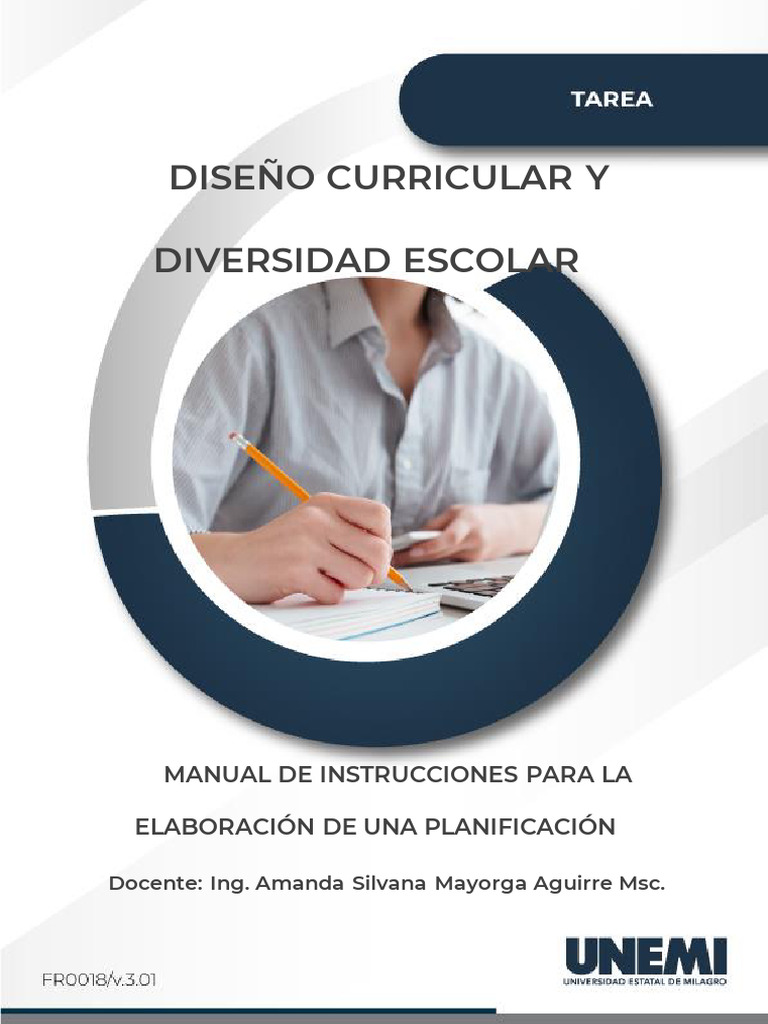 Manual de Diseño Curricular 2019-2020 | PDF | Plan de estudios | Evaluación