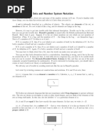 Open vs Closed Brackets in Sets | PDF
