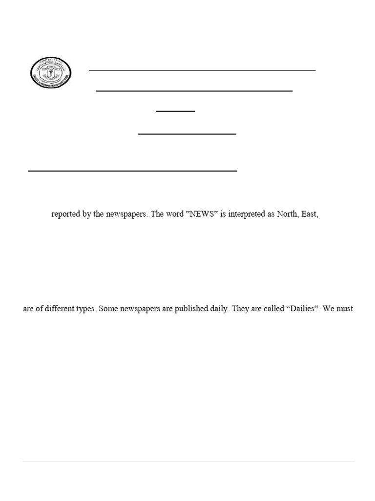 T1 English Class Assignment 2 | PDF