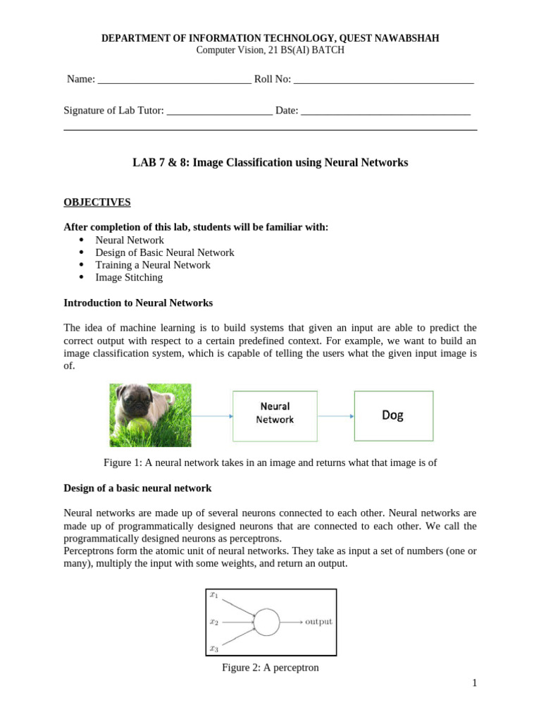 CV Lab 7 8 | PDF