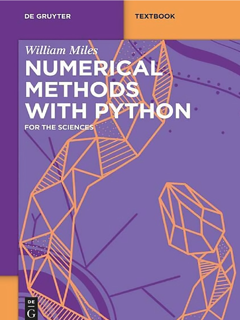 William Miles - Numerical Methods With Python - For The Sciences-De ...
