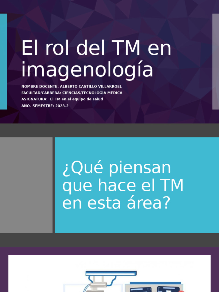 Rol Del TM en RX | PDF