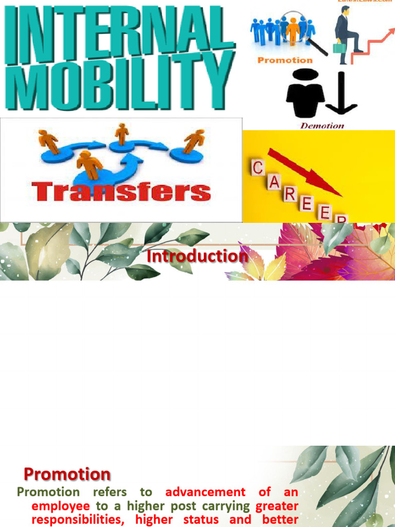 INTERNAL Mobility - Unit 4 | PDF