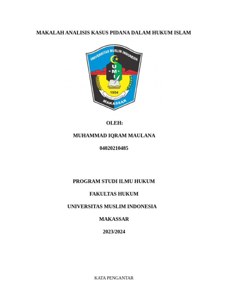 Muhammad Iqram Maulana | PDF