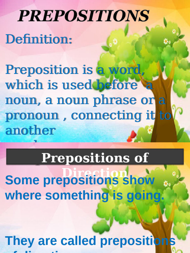 Prepositions | PDF