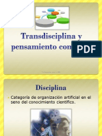 Transdisciplina y To Compejo