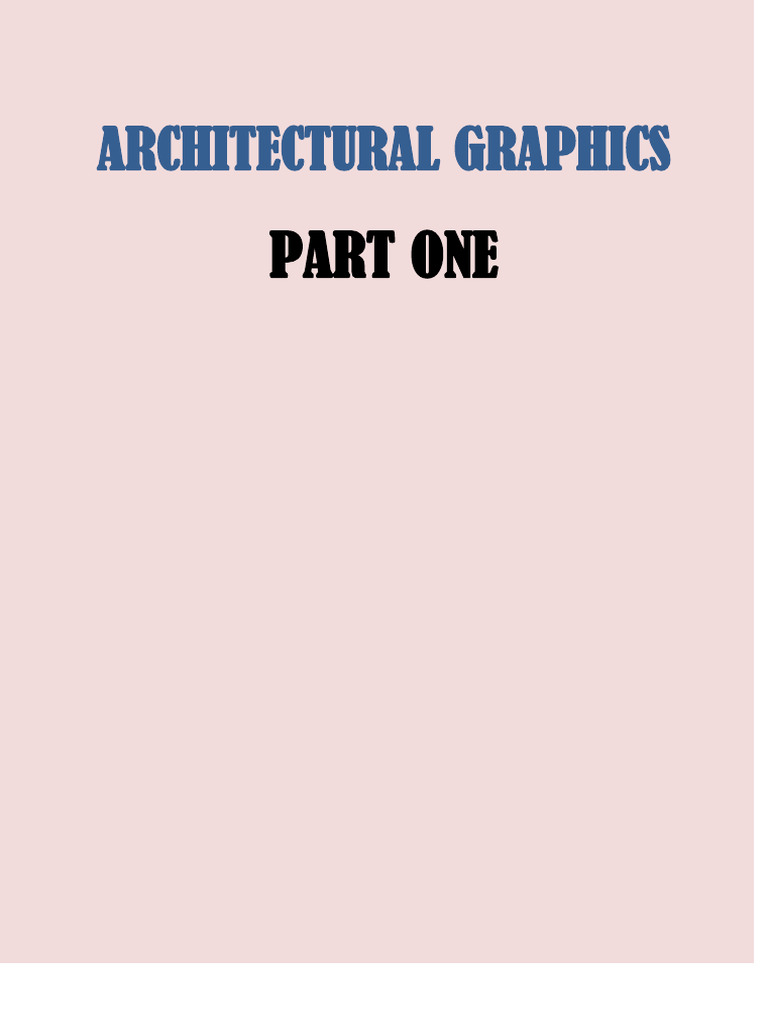 Architectural Graphics Part One | PDF | By Law | Building Code