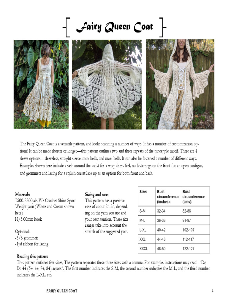 white christmas dresses 🧚 Abigail Fairy Dress Crochet Pattern – All Sizes! – LolyCraft main image 1