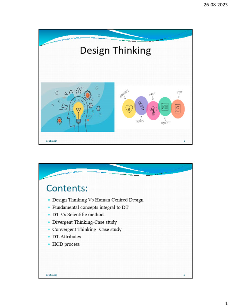 Unit 2 Design Thinking 3-1 | PDF | Ethnography | Career & Growth