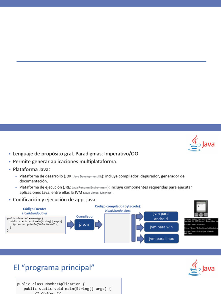 Clase 1 - Intro A Java y Matrices - SS | PDF