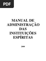 Manual de Instituição Espírita