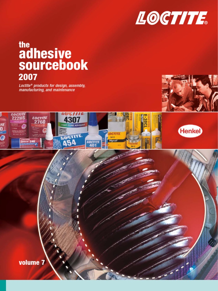 Loctite LT3355 Adhesive Source Book 2007, PDF, Adhesive