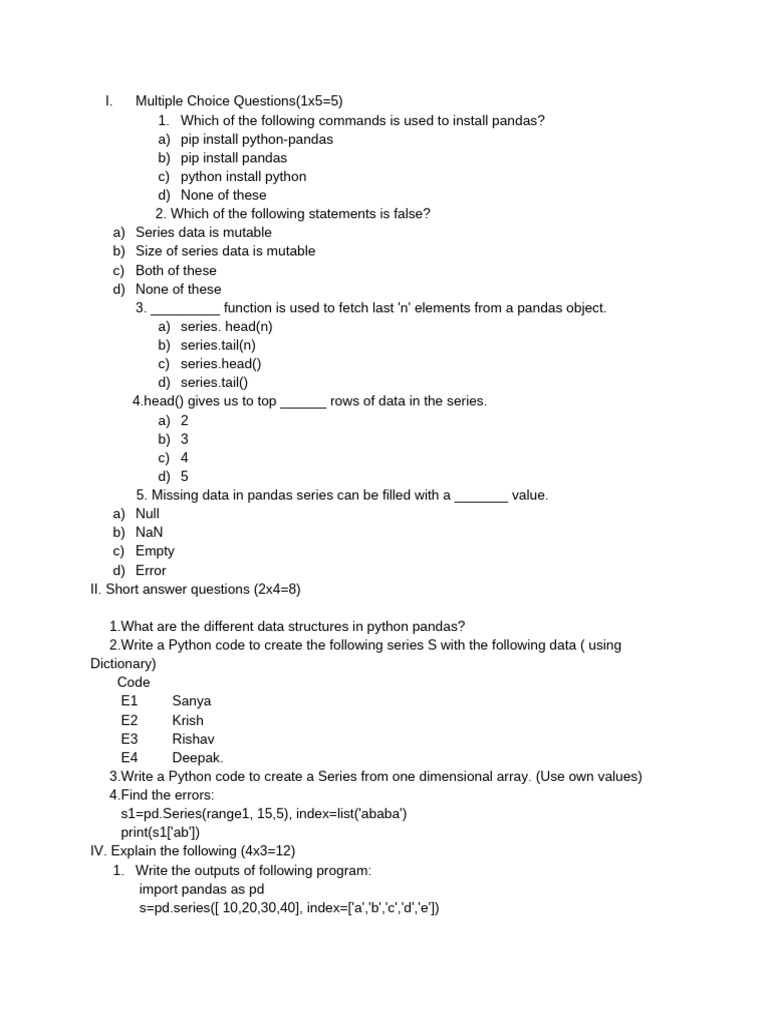 XII - IP Weekly Question Paper (24.07.23) | PDF | Computers