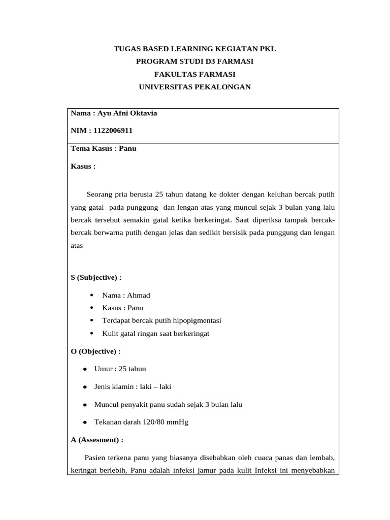 Tgs Ayu Afni Based Learning PKL Finally | PDF