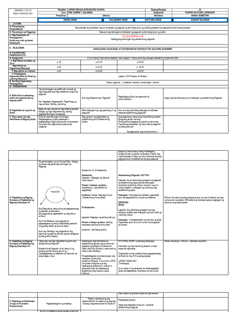Piling Larang (Acad) | PDF